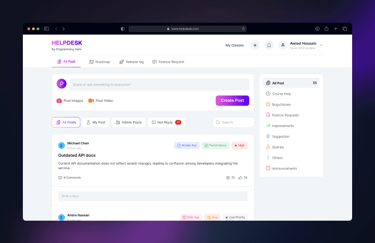 Designing a Unified HelpDesk to Connect the Business with Everyone.